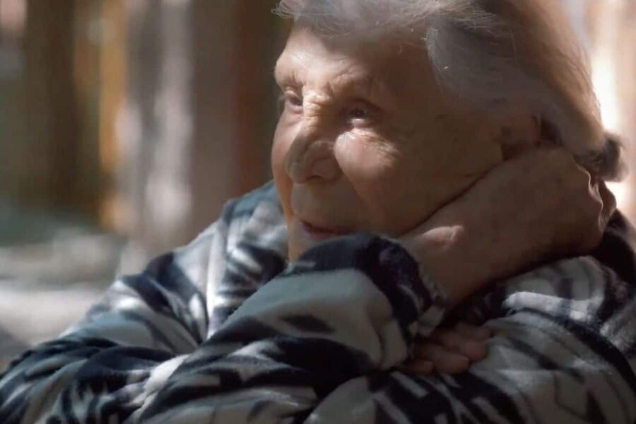 Scena dal docufilm “C’è un soffio di vita soltanto”