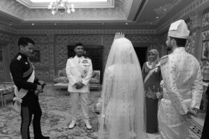La figlia del Sultano del Brunei sposa un impiegato, le nozze da favola con l’abito tempestato di diamanti