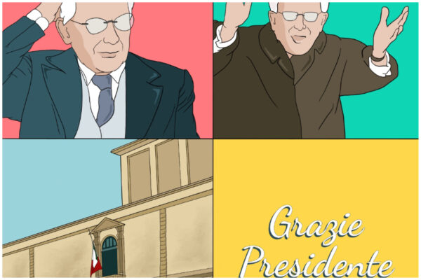 Mattarella diventa icona pop: il tributo al Capo dello Stato con i due celebri gesti del suo settennato