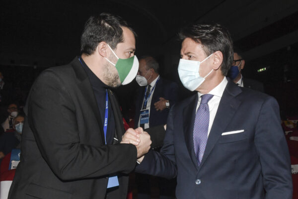 MATTEO SALVINI POLITICO
GIUSEPPE CONTE POLITICO