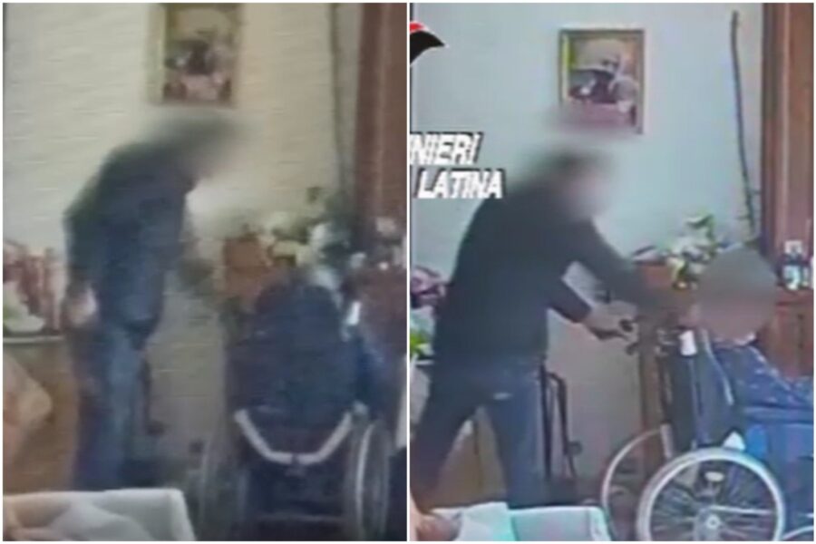 Schiaffi e botte col mestolo alla madre costretta sulla sedia a rotelle: “Figlio mio non ti denuncio”