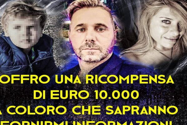 “Ricompensa di 10mila euro per informazioni sull’omicidio di Viviana e Gioele”, l’annuncio di Daniele Mondello