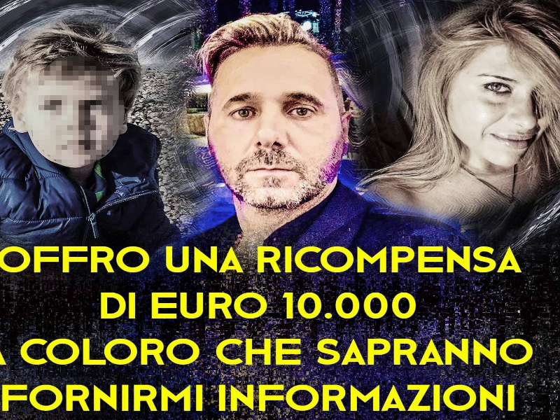 “Ricompensa di 10mila euro per informazioni sull’omicidio di Viviana e Gioele”, l’annuncio di Daniele Mondello