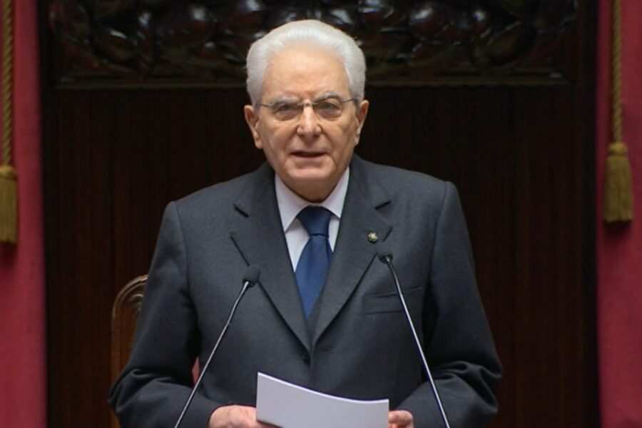 Il discorso integrale del presidente della Repubblica Sergio Mattarella