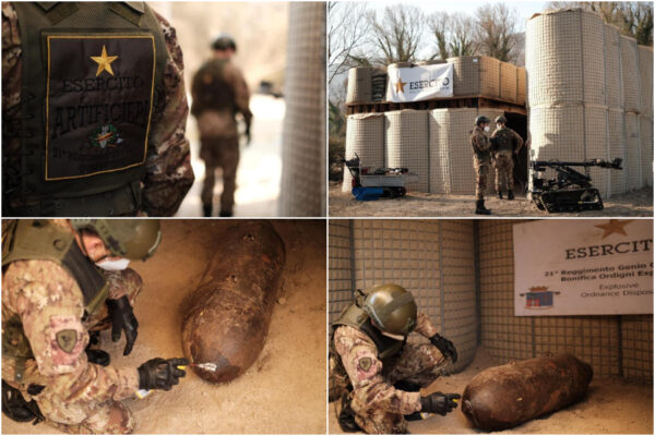 Trovata bomba della Seconda Guerra Mondiale, conteneva 127 chili di esplosivo: fatta brillare e messa in sicurezza dall’esercito