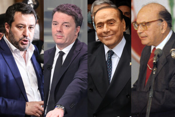 Renzi, Berlusconi, Salvini e Craxi: quando bisogna difendersi “dai” processi e non “nei” processi