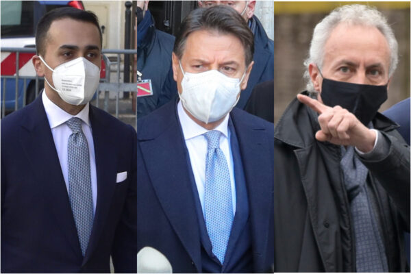 M5S verso la scissione: Travaglio scomunica Di Maio, Conte in tribunale prova a difendere la sua leadership