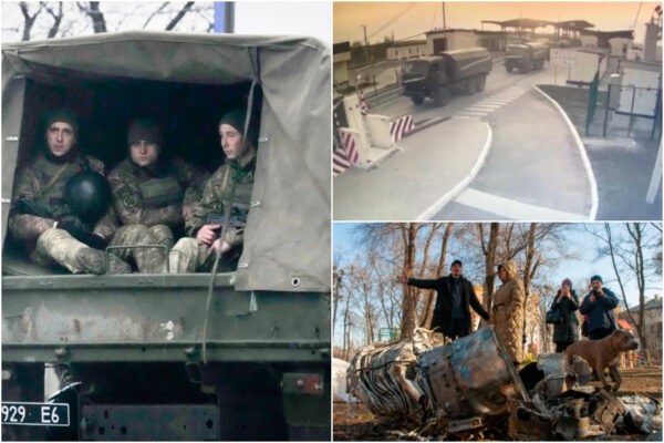 È guerra, la Russia invade l’Ucraina. Bloomberg: “Kiev potrebbe cadere stanotte”, Ue: “Dure sanzioni contro Mosca” È guerra, la Russia invade l’Ucraina. Bloomberg: “Kiev potrebbe cadere stanotte”, Ue: “Dure sanzioni contro Mosca”