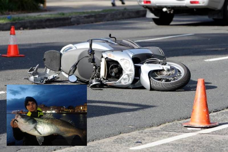 Si schianta contro un palo con lo scooter, Ilario muore a 20 anni: “Grande pescatore e grande persona, mancherai”