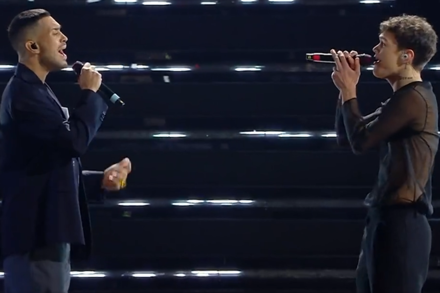 Sanremo, la classifica della prima serata: in pole Mahmood e Blanco con “Brividi”