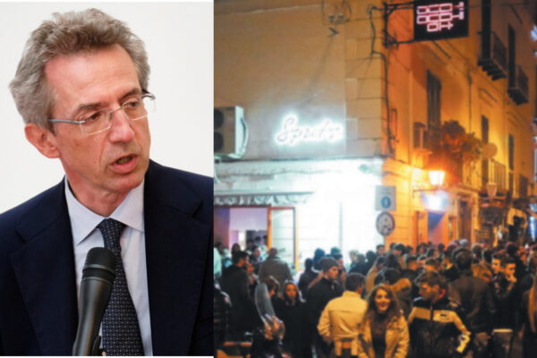 Coprifuoco alla movida, l’ordinanza di Manfredi e il ricorso di Confcommercio: “Punizione inutile”