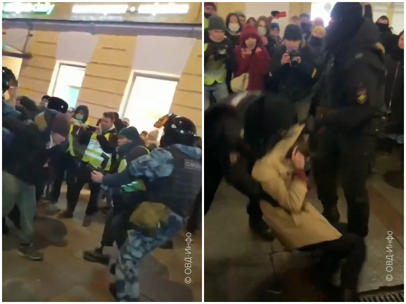 Foto da Twitter (Ong Ovd-Info)