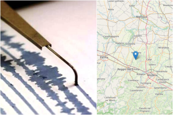 Terremoto in Emilia Romagna, tre scosse in poco più di un’ora tra Modena e Reggio: “Tremava tutto”