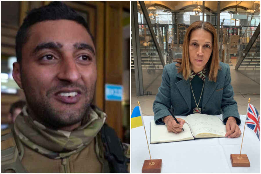 Ben Grant, il figlio di una deputata in Ucraina per combattere: “Mamma non lo sa, qui dopo lacrime di un bambino”