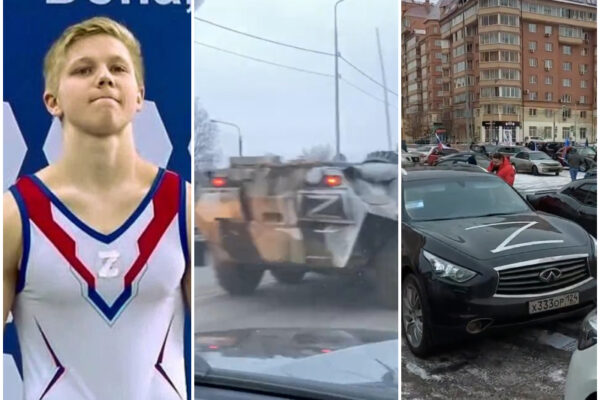 La Z sui carri armati russi, il significato della “nuova svastica” sui mezzi militari di Putin