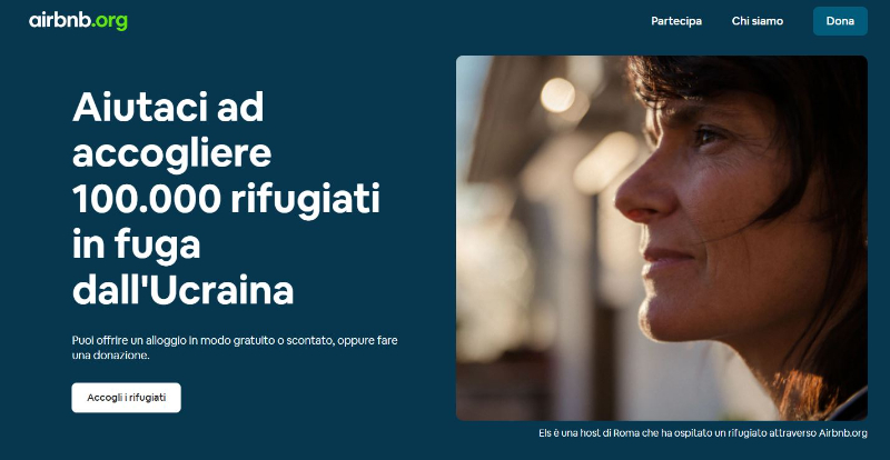 Come aiutare la popolazione dell’Ucraina tramite AirBnb: “In 48 ore oltre 61mila prenotazioni”