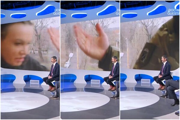 L’inviata Rai Battistini fermata in diretta dai militari: “Kalashnikov puntato a 2 centimetri dalla testa”