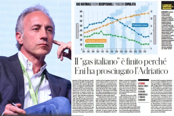 Gas, Italia a secco per colpa dei populisti, ma il Fatto Quotidiano lancia una fake: “Eni ha prosciugato l’Adriatico”