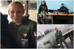 Giulia Schiff, la pilota espulsa dall’Aeronautica ora combatte in Ucraina: “Presa a schiaffi e frustate durante battesimo di volo”