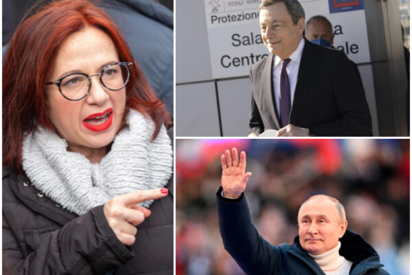 Granato Horror Show: “Draghi dittatore, Putin argine contro il Nuovo Ordine Mondiale: combatte per noi”