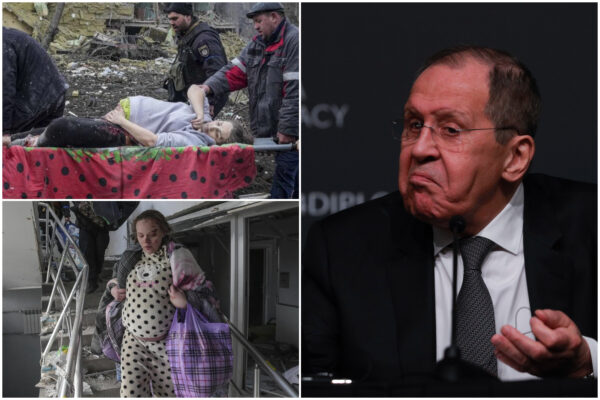 Ospedale bombardato, donne e bimbi tra le vittime ma per la Russia è un “pianto patetico dei media occidentali”