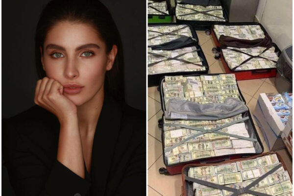 Chi è Anastasia Kotvitska, la modella ucraina fermata con 28 milioni alla frontiera: “Devo partorire”