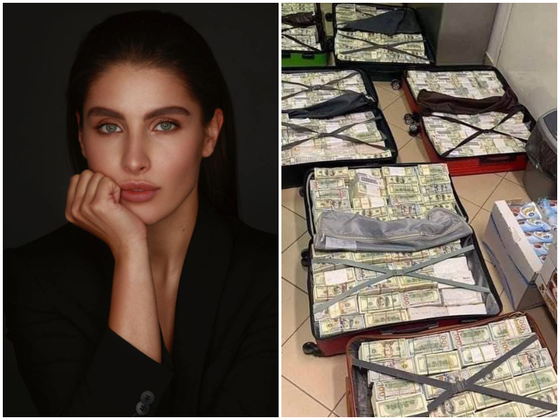 Chi è Anastasia Kotvitska, la modella ucraina fermata con 28 milioni alla frontiera: “Devo partorire”