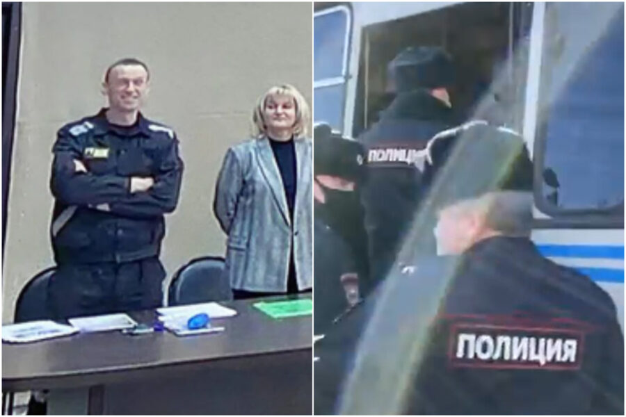 Navalny condannato a 9 anni, i suoi avvocati fermati (e poi rilasciati) per aver parlato con i giornalisti: “Putin ha paura…”