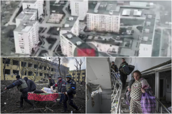 Le bufale russe sul bombardamento all’ospedale di Mariupol: dall’influencer ‘attrice’ ai militari del Battaglione Azov sui tetti