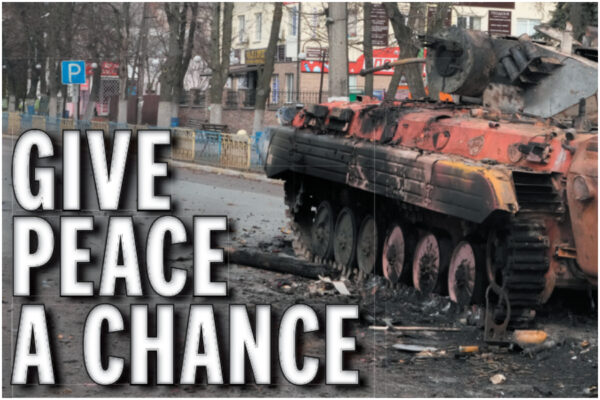 Guerra in Ucraina, diamo alla pace una possibilità