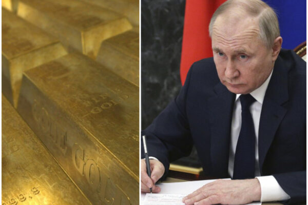 Putin autorizza le banche a vendere i lingotti d’oro: il sistema per aggirare le sanzioni occidentali
