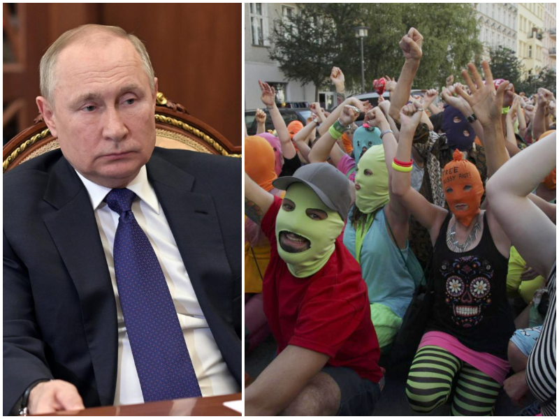 “Putin e la sua gang sono assassini sanguinari, non c’è futuro per la Russia”, la denuncia delle Pussy Riot