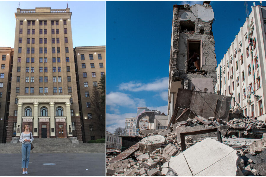 “Ho visto con i miei occhi la catastrofe umanitaria”, il racconto di Darina fuggita da Kharkiv con la vita in uno zaino