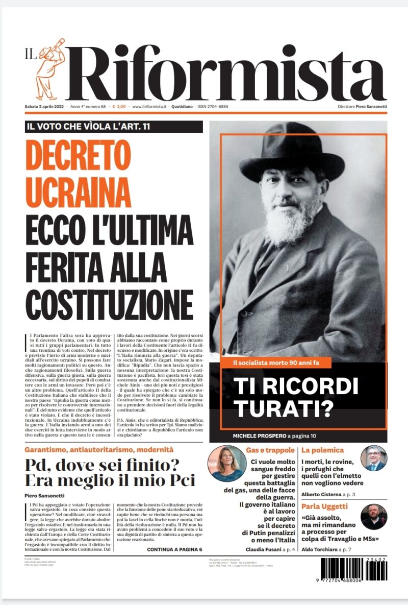 Quotidiano del 2 aprile 2022