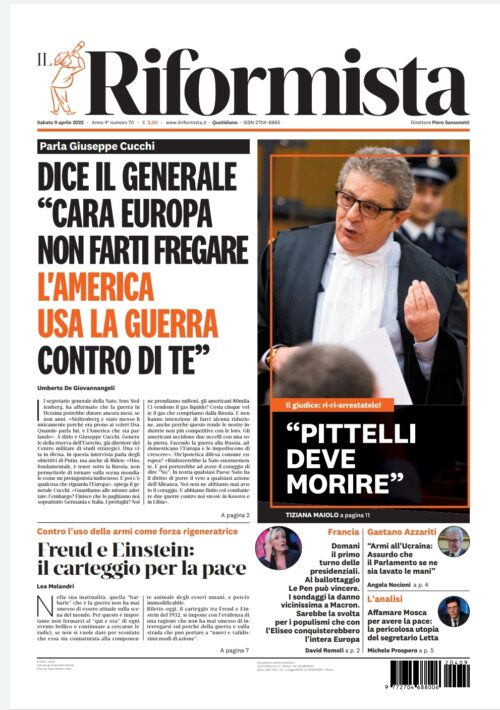 Quotidiano del 9 aprile 2022