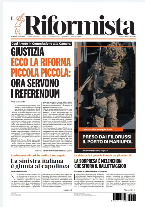 Quotidiano del 12 aprile 2022