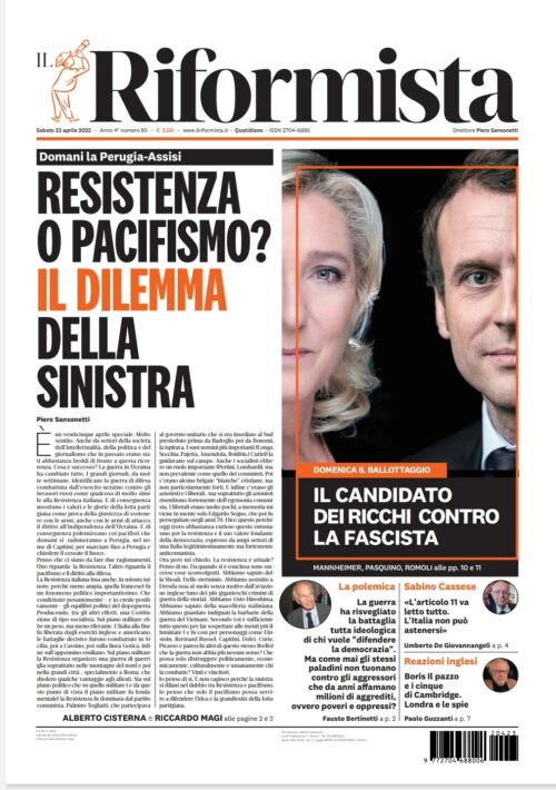 Quotidiano del 23 aprile 2022