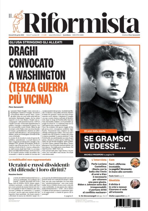 Quotidiano del 28 aprile 2022