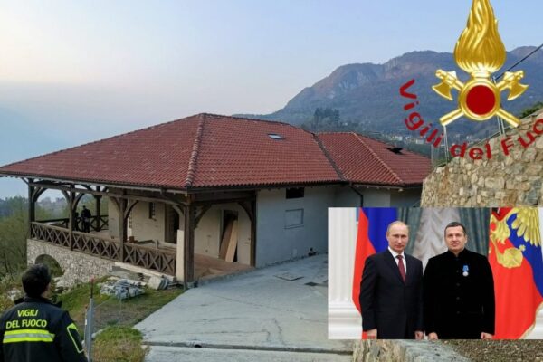 Incendiata la villa italiana dell’oligarca Solovyev, rogo sul lago di Como contro il giornalista fedelissimo di Putin