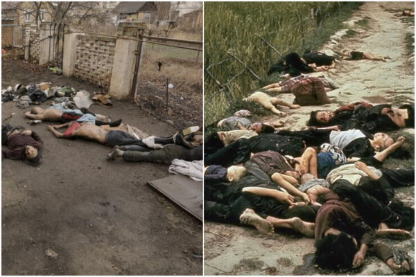 Bucha, My Lai, Foibe, le stragi di russi, americani  italiani che servono ad accettare la guerra