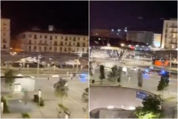 Non si ferma all’alt e scappa, l’inseguimento in Smart in pieno centro diventa virale