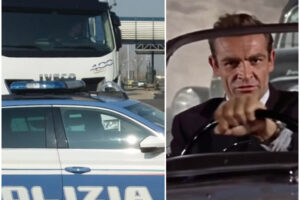 Camionista sviene alla guida, agente salta al volo nell’abitacolo e sventa strage: “Salvataggio alla James Bond”