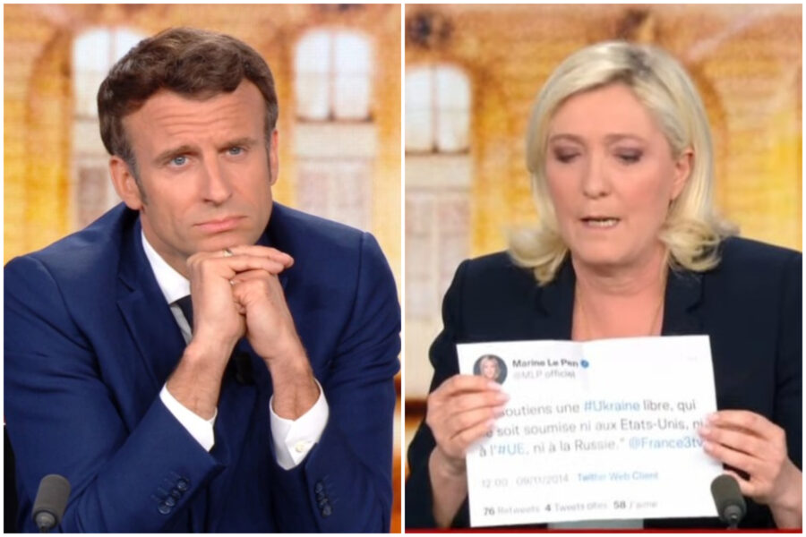 Dibattito Macron-Le Pen, vince la guerra: “Lei dipende da Putin”. La replica: “Stiamo saldando il prestito”