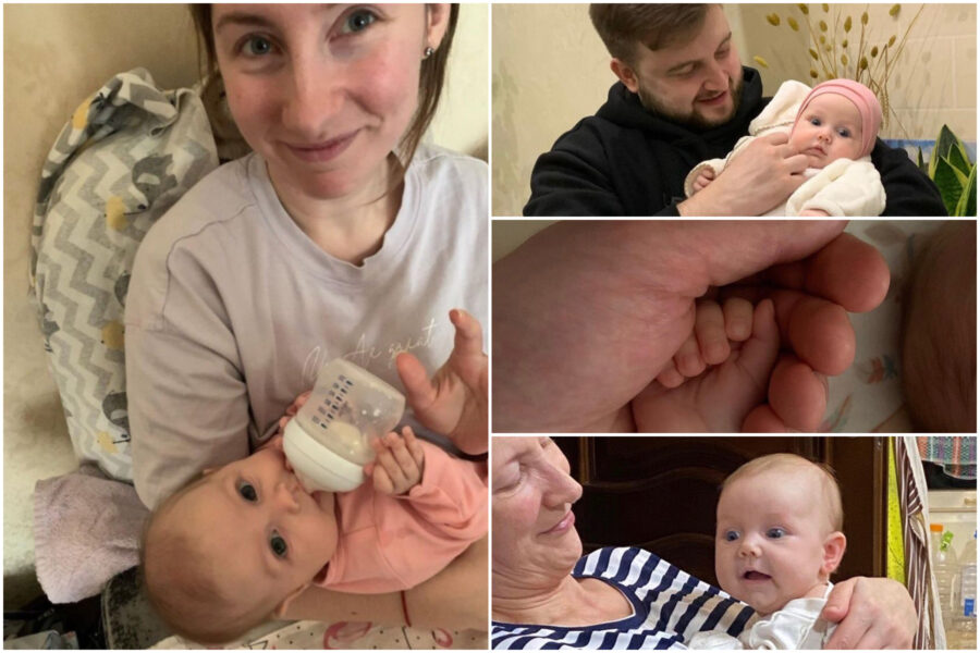 Yuri piange le sue donne, Valeria e Kira (3 mesi) uccise da missile russo: “Putin è un diavolo pazzo”