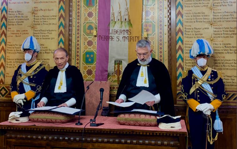 Sulla destra Paolo Rondelli, a sinistra invece Oscar Mina