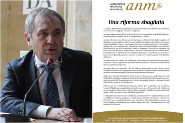 Anm contro la riforma Cartabia con un ‘manifesto’ su Repubblica: i giornali inquisiti in aiuto delle toghe Anm contro la riforma Cartabia con un ‘manifesto’ su Repubblica: i giornali inquisiti in aiuto delle toghe