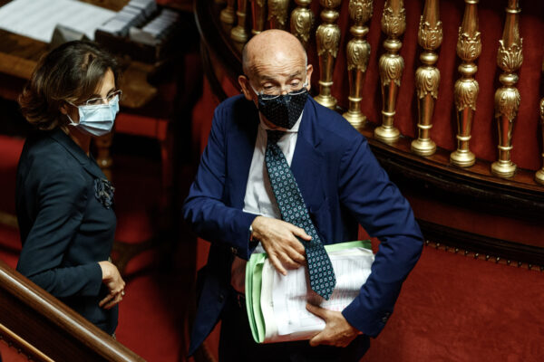 Nella foto Marta Cartabia, Francesco Paolo Sisto