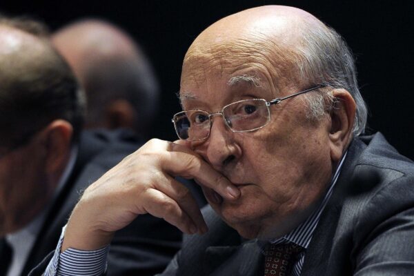 Foto Fabio Cimaglia / LaPresse
29-09-2017 Roma
Politica
Convegno ‘Cattolicesimo politico e le sfide del terzo 
millennio’, con Ciriaco De Mita e Cirino Pomicino 
Nella foto Ciriaco De Mita
 
Photo Fabio Cimaglia / LaPresse
29-09-2017 Roma (Italy)
Politic
Congress’ political Catholicism and the challenges of the third millennium ‘, with Ciriaco De Mita and Cirino Pomicino
In the pic Ciriaco De Mita