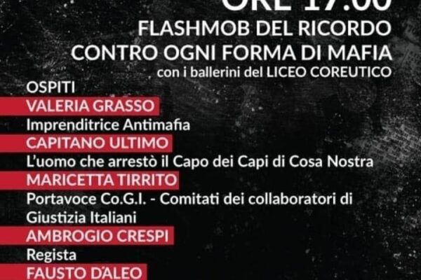 30 anni dalla strage di Capaci: ad Ostia il flash mob del ricordo contro ogni tipo di mafia