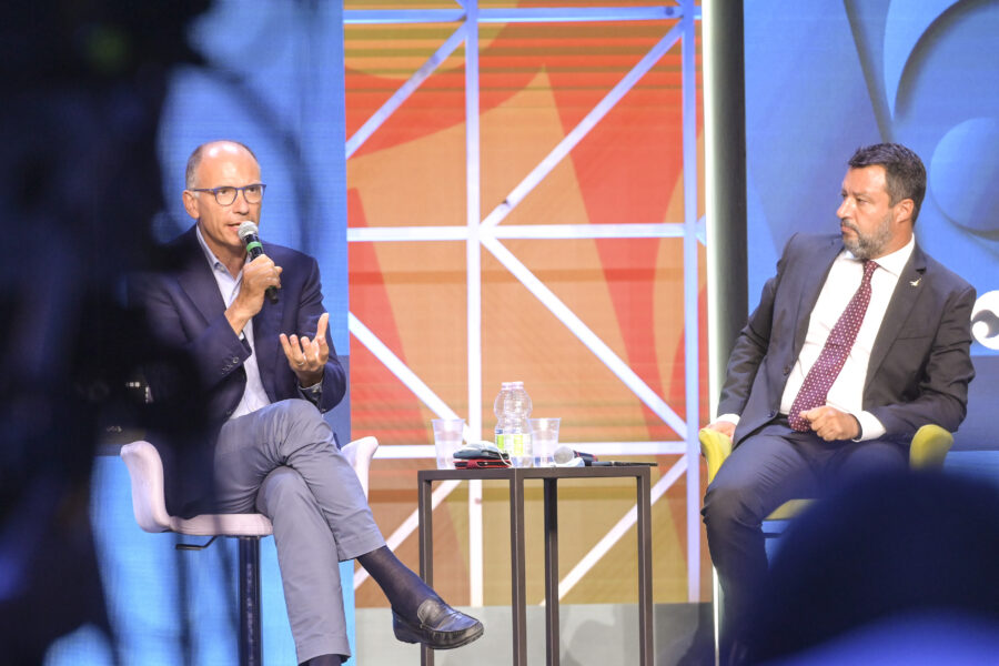 Letta contro Salvini: “Fa opposizione, è oltre il limite”